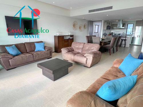 Cad La Isla Java F6. En Condominio De Playa. Terraza Con Vista A Las Albercas