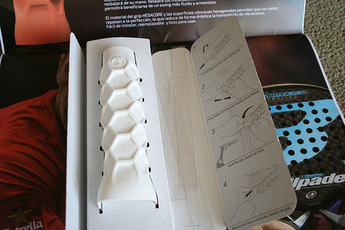 Imagen 6 de 8 de Hesacore Tour Grip Soft Padel Bullpadel Importado - Olivos