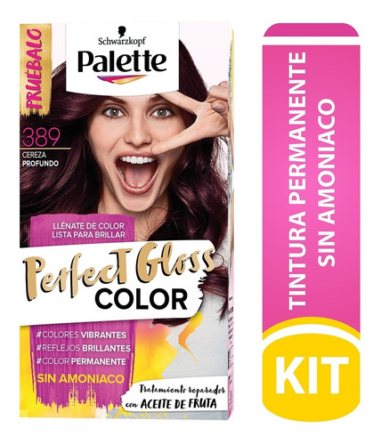 Tinte Cabello Palette Perfect Gloss Per - mL a $590