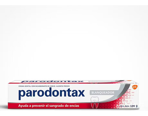 Pasta Dental Parodontax Blanqueador Previene Sangrado X 116g