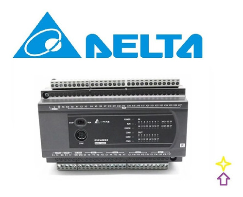 Dvp16es200r Delta Controlador Lógico Programable 110/220vac