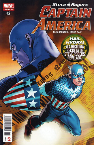 Marvel Comics Steve Regers Captain America #2 - Español