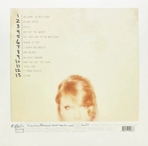 Taylor Swift - 1989 - Vinilo 2lp