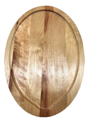 Sartén Ovalado Hierro Fundido + Base De Madera Genérico