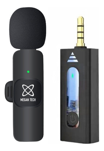 Microfono Inalambrico Para Celular Y Miniplug - Megan Tech