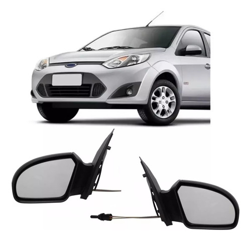 Espejo Retrovisor Ford Fiesta Max 2007 2008  Ambiente Manual