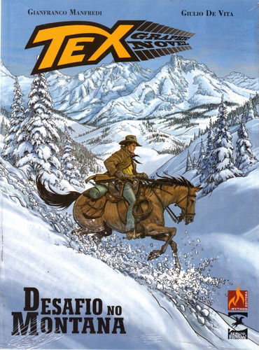 Tex Graphic Novel Nº 04 - Em Português - Editora Mythos - Formato 20,5 X 27,5 - Capa Mole - 2020 - Bonellihq 4 Cx453 I23