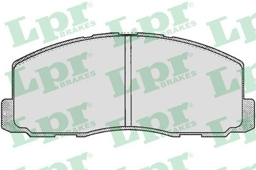 Pastillas De Freno Lpr Delantera Mitsubishi Lancer (sistema