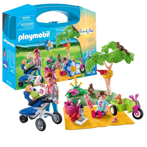 Playmobil Picnic Familiar Valija Family Fun Picnic Cuotas