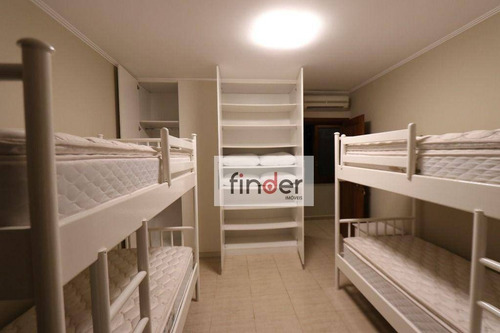 Imagem 16 de 30 de Condomínio Iporanga No Guarujá-sp. Casa À Venda, 397m², Piscina, Área Gourmet, 5 Dormitórios, 3 Suítes E 6 Vagas. A Poucos Passos Da Praia Das Conchas - Ca1029