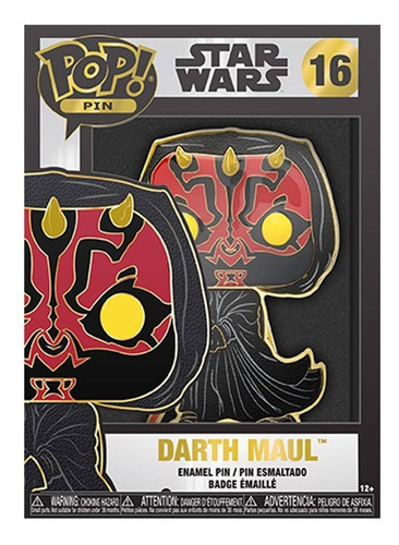 Funko Pop! Pin. Star Wars, Darth Maul 16