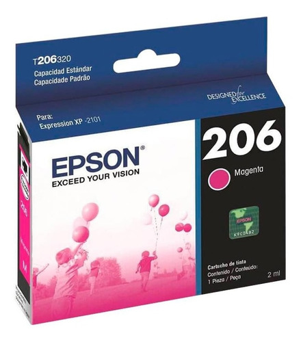 Cartucho Epson Magenta T206320