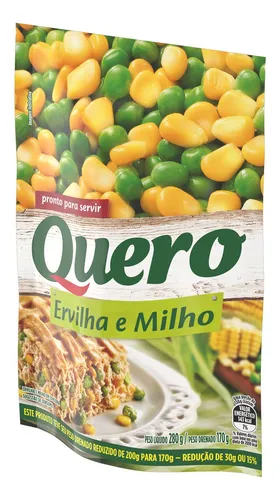 5x Quero Ervilha E Milho Verde 1 X 170 G