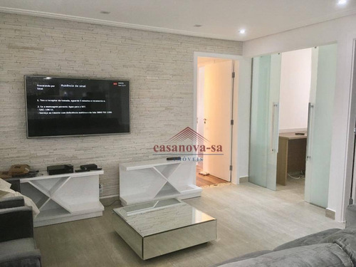 Imagem 5 de 30 de Apartamento Com 3 Dormitórios Para Alugar, 166 M² Por R$ 6.450,00/mês - Jardim - Santo André/sp - Ap0239