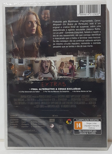 Dvd A Morte Te Da Parabens - Original E Lacrado