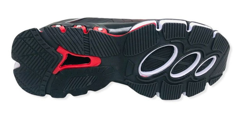 Imagem 6 de 6 de Tênis Masculino Black Free Evolution 21300111 - Vermelho
