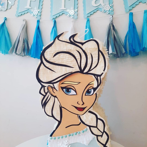 Piñata Frozen Elsa Ver Descripcion