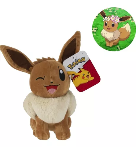 Pokémon Anime de Pelúcia Eevee 18-20cm - TAKARA TOMY - Pelúcia - Magazine  Luiza