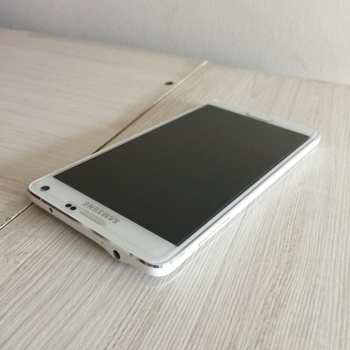 Samsung Galaxy Note 4 Branco Seminovo Excelente+capa+pelicul