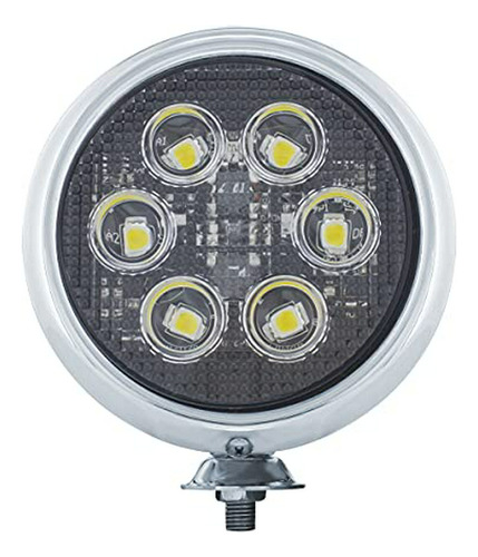 Foco De Trabajo Cromado 6 Led 5  - Upc 30640.