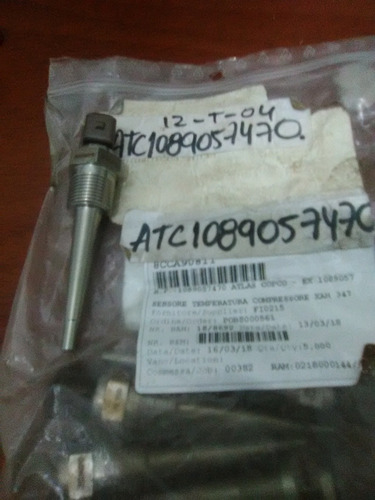 Imagen 2 de 3 de Sensor De Temperatura Para Compresor Atlas Copco 1089057470