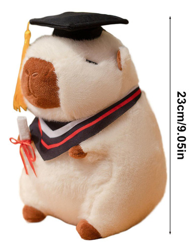 Juguete Capybara Relleno Capybara Graduación Capybara Doll T
