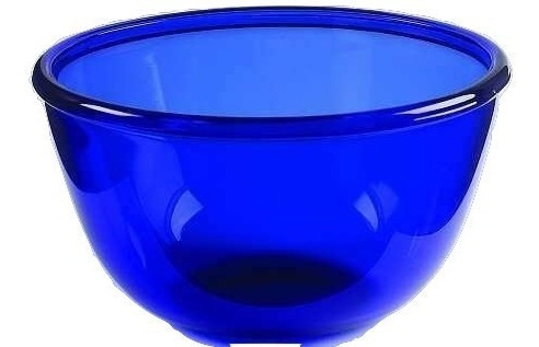 Bols Bowls Vidrio Azul Arcoroc 24 Cms. Cocina Reposteria