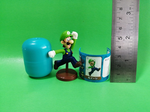 Mario Bros U Figura Coleccion Furuta Luigui Empmbr Nintendo