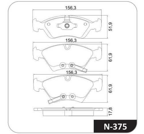 Pastilla Freno Cobreq Del Meriva 8v 16v Zafira C20ne C20sel