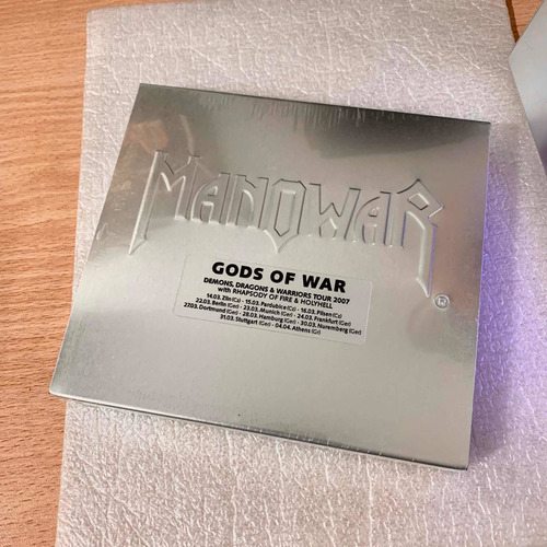 Manowar Gods Of War - Box Set Especial De Metal Behns2024