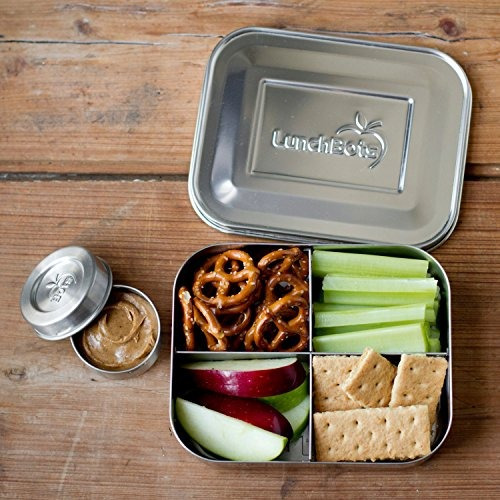 Imagen 6 de 6 de Contenedor De Alimentos Quadbox De Acero Inoxidable - Diseño