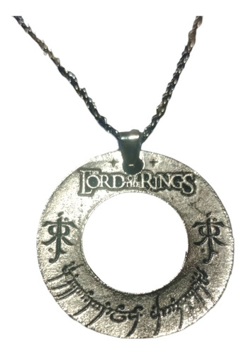 Dije-lords Of The Rings-el Señor De Los Anillos-anillo Unico