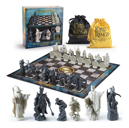 The Noble Collection El Señor De Los Anillos - Juego De Ajed