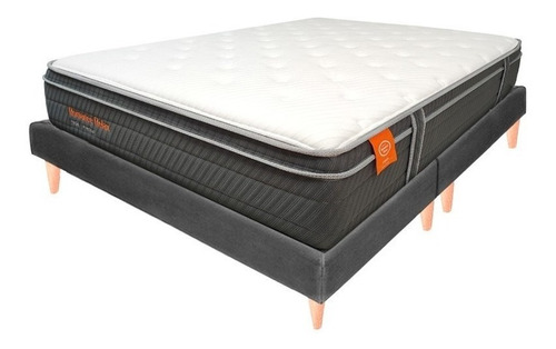 Colchón Firme Queen 160 Pedic Premium + Base Sif