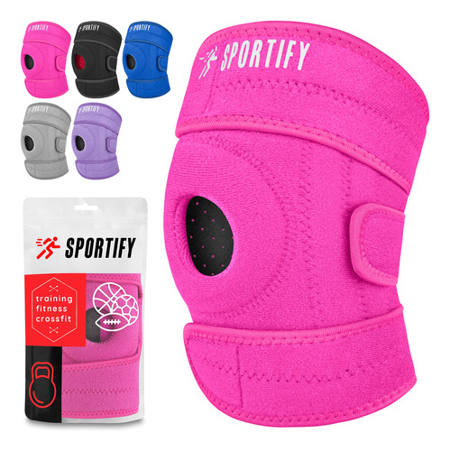 Sportify Rodillera De Neopreno: Ajustable, Ergonmica Y Elega