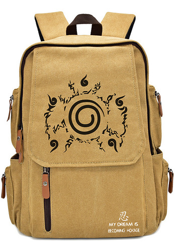 Anime Naruto Mochila De Gran Capacidad