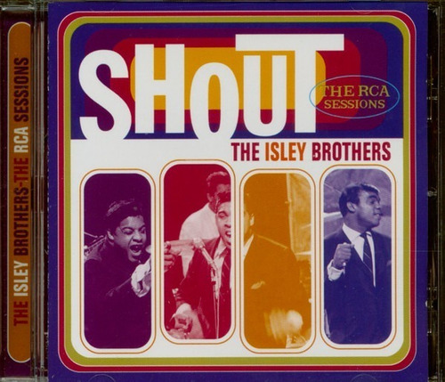 The Isley Brothers  Shout - Rca Sessions- Cd Album Rem.imp