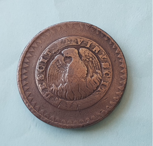 Moneda De 20 Decimos Del Año 1830 Antigua Argentina