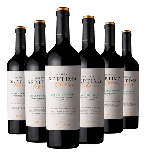 Vino Septima Obra Cabernet Sauvignon Caja 6x750cc