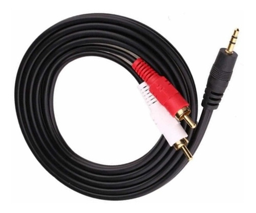 Cable Plug 3.5mm A Rca Audio 1.5mtrs 