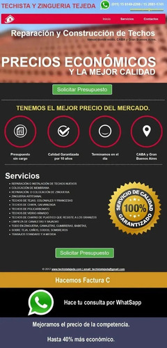 Imagen 2 de 5 de Techista Zinguero | Techos De Teja Y Chapa | El Mejor Precio