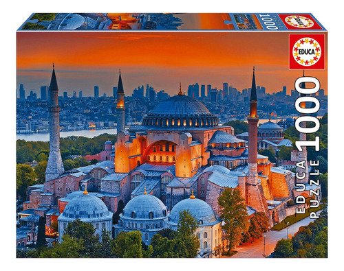 Puzzle Educa X 1000 Mezquita Azul Estambul 19612 La Torre