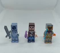 Comprar Lego Original Lote 3 Figuras Minecraft Set 853610 Sueltos 3 Minecraft