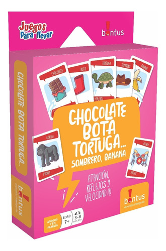 Chocolate Bota Tortuga Juego De Mesa Edicion Viaje Bontus