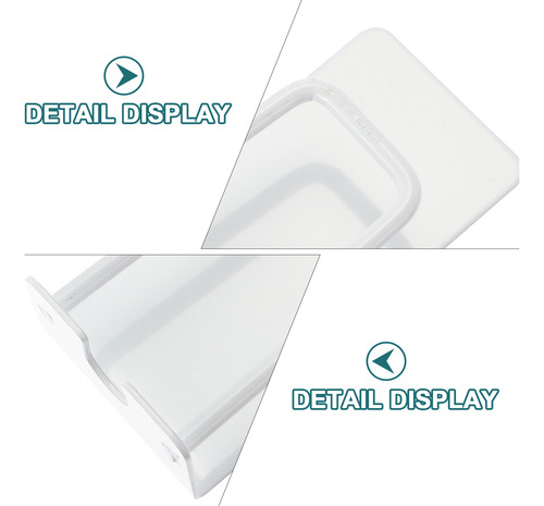Soporte Para Cepillos De Dientes De Acero Inoxidable Montado