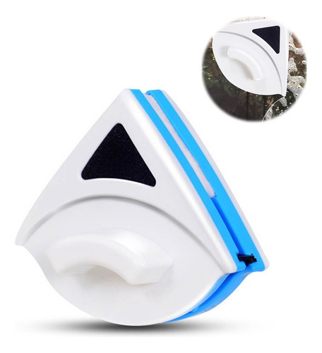 Limpador Janela Vidros Magnetico Triangular Dupla Face 24mm