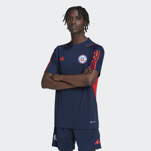 Imagen 4 de 9 de Camiseta De Entrenamiento Chile Tiro 23 Ha4391 adidas