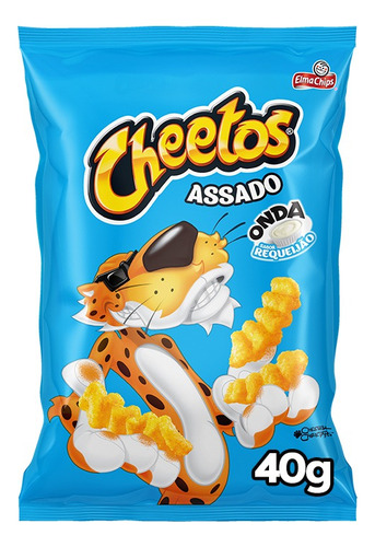 Salgadinho Onda Requeijão Elma Chips Cheetos 40G