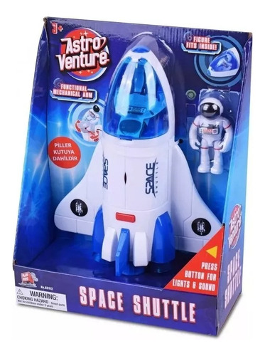 Nave Astro Venture Space Shuttle Jugueteria El Pehuen