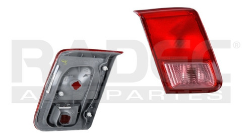 Calavera Honda Civic 01-02 4p Rojo/bco Int Izq Rdc